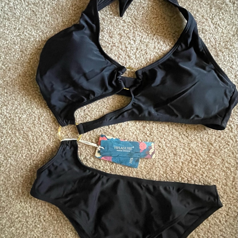 Women's Black Swimwear Set
